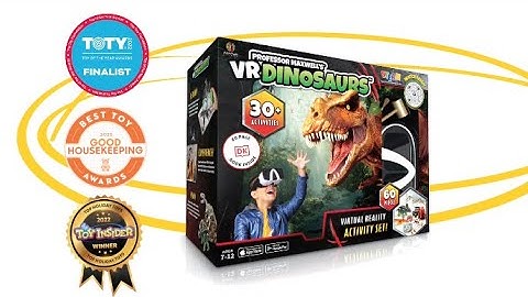 VR Dinosaurs Activity Set - CEO Review Abacus Brands