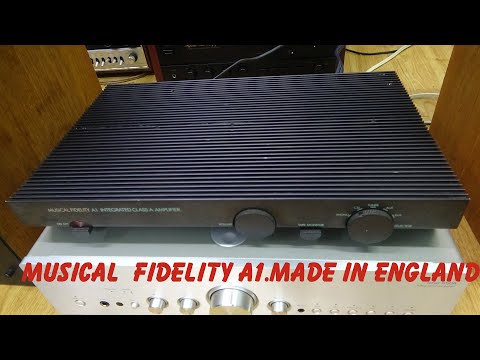 vừa về hàng độc Ampli Class A Musical Fidelity A1
