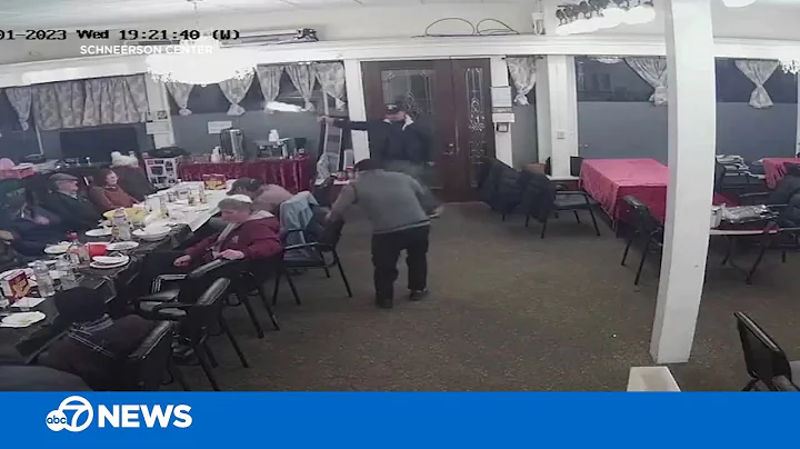 Authorities searching for suspect who shot inside CA synagogue | VIDEO