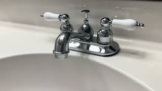 💧 Sleek &amp; Shiny! Kingston Brass Chrome Faucet Upgrade for Any Bathroom 🛁✨