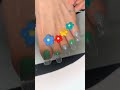 Summer nails made at home…No salon, just DIY💅 #nailsalon #nailtech #nailtutorial #nailsart #nails