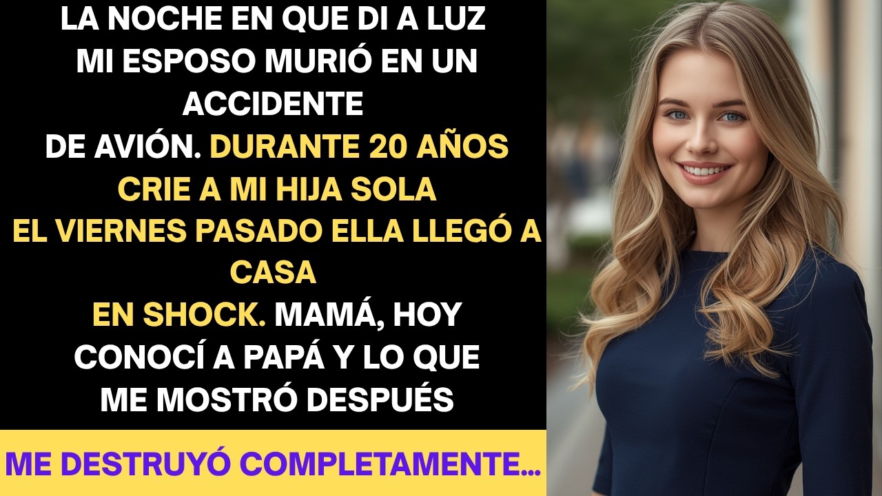 Mi esposo murió en un accidente aéreo — 20 años después, mi hija lo encontró vivo y una verdad que había permanecido oculta durante décadas salió a la luz.
