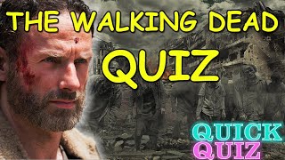The Walking Dead Quiz Trivia - QuickQuiz - 40 Multiple-choice Questions screenshot 3