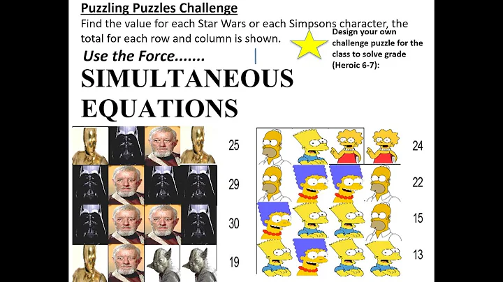 Simultaneous equations GCSE maths exam questions revision and practise