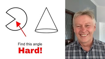 GCSE Maths 2023 Revision Cone Sector Angle - Hard