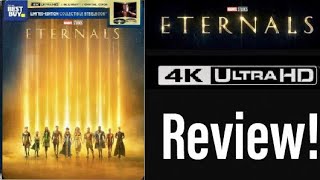 Eternals 2021 4K Uhd Blu-Ray Steelbook Review