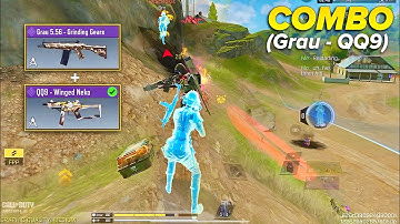 I USE BEST AR + SMG COMBO GUNS (Grau 5.56 - QQ9) IN SEASON 2 COD MOBILE