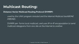 14 Multicast Routing Profile