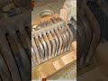 Змеевик из стальных труб в топливник печи#shorts