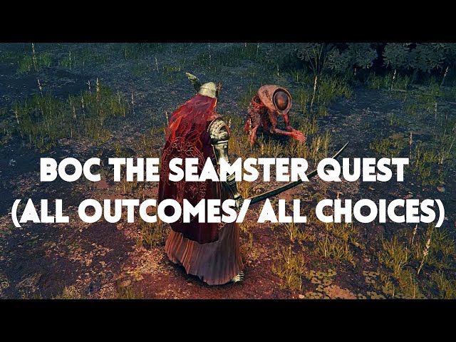 Elden Ring Boc Quest Guide - Hold To Reset