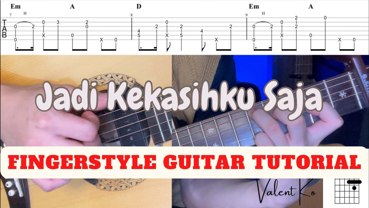 Jadi Kekasihku Saja (Keisya Levronka) - Fingerstyle Guitar Tutorial ...