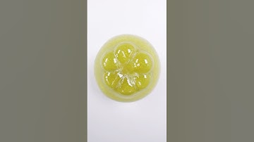 ASMR of making slime bubble and then popping it. #satisfying  #relaxing  #slime #healing