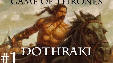 CK2 AGOT: Khal Drogo: Part 1