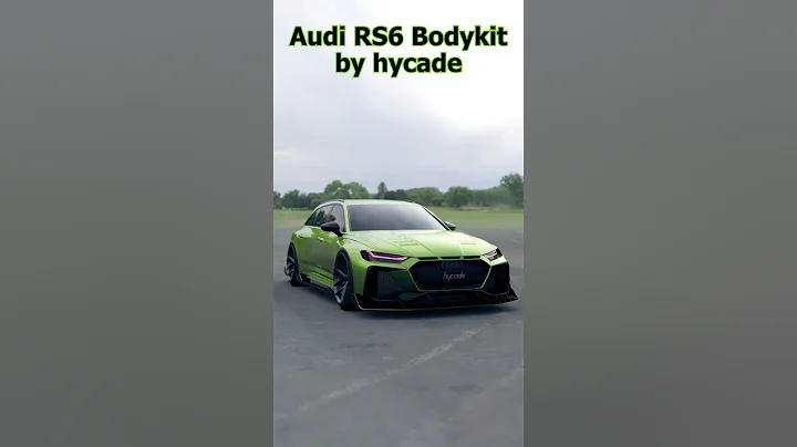 Audi RS6 Bodykit by #hycade #the_hycade #audi #quattro #rs6 #audirs6 #audirs6avant