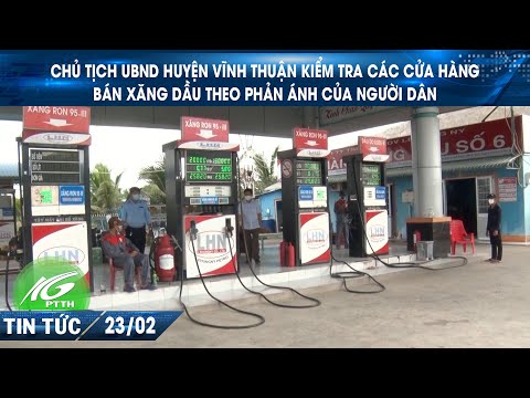 Video Chủ tịch UBND huyện Vĩnh Thuận kiểm tra các cửa hàng... - youtube