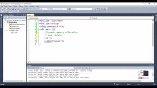 C++ For Beginners - #31 - Dynamic Memory Allocation