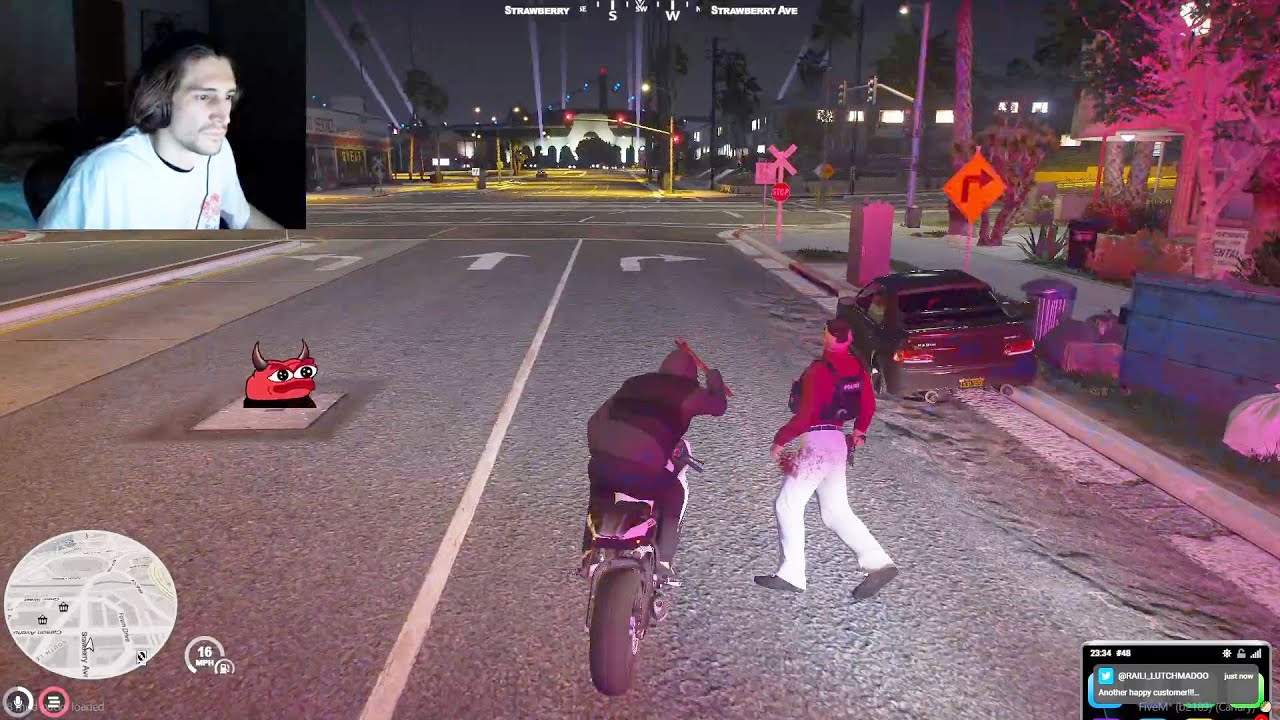 X CLAPPED Dundee With HATCHET | NoPixel GTA RP