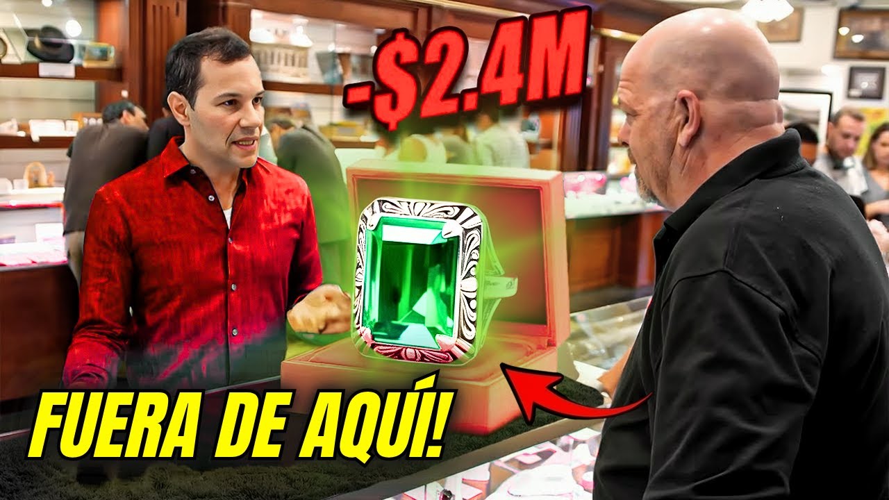 JOYA MILLONARIA Y ANILLOS DE ORO en Pawn Stars | El Precio de la Historia