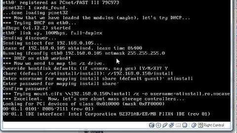 Windows XP Network (LAN) Installation using PXE & Samba