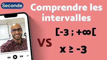 COMPRENDRE les intervalles