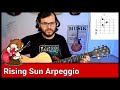 The House Of The Rising Sun von The Animals (Schwierigkeit 5/10) Gitarre lernen