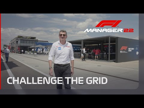 F1® Manager 2022 | We Meet Guenther Steiner! | CHALLENGE THE GRID