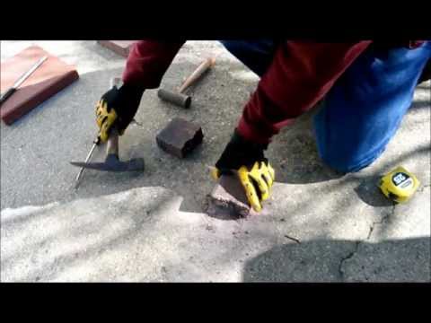 How to Cut a Brick in Half