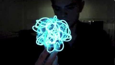 Sound Responsive Electroluminescent Wire / / Testing