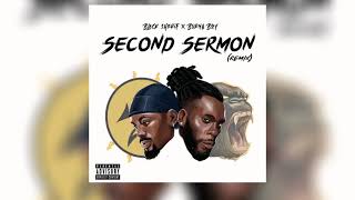 Black Sherif ft. Burna Boy - Second Sermon (Remix)[Audio Slide]