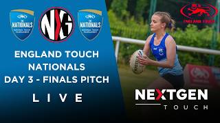 LIVE TOUCH RUGBY: ENGLAND TOUCH NATIONALS | DAY 3, FINALS PITCH