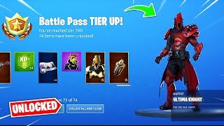 Buying All 100 Tiers in Fortnite Season 10 Battle Pass