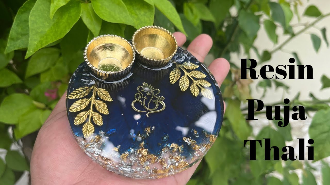 How To Make Resin Puja Thali Tilak Thali Specially For Rakhi how-to-make-resin-puja-thali-tilak-thali-specially-for-rakhi