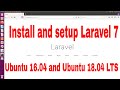 Install and setup Laravel 7 on Ubuntu 16.04 and Ubuntu18.04 LTS |veTechno|