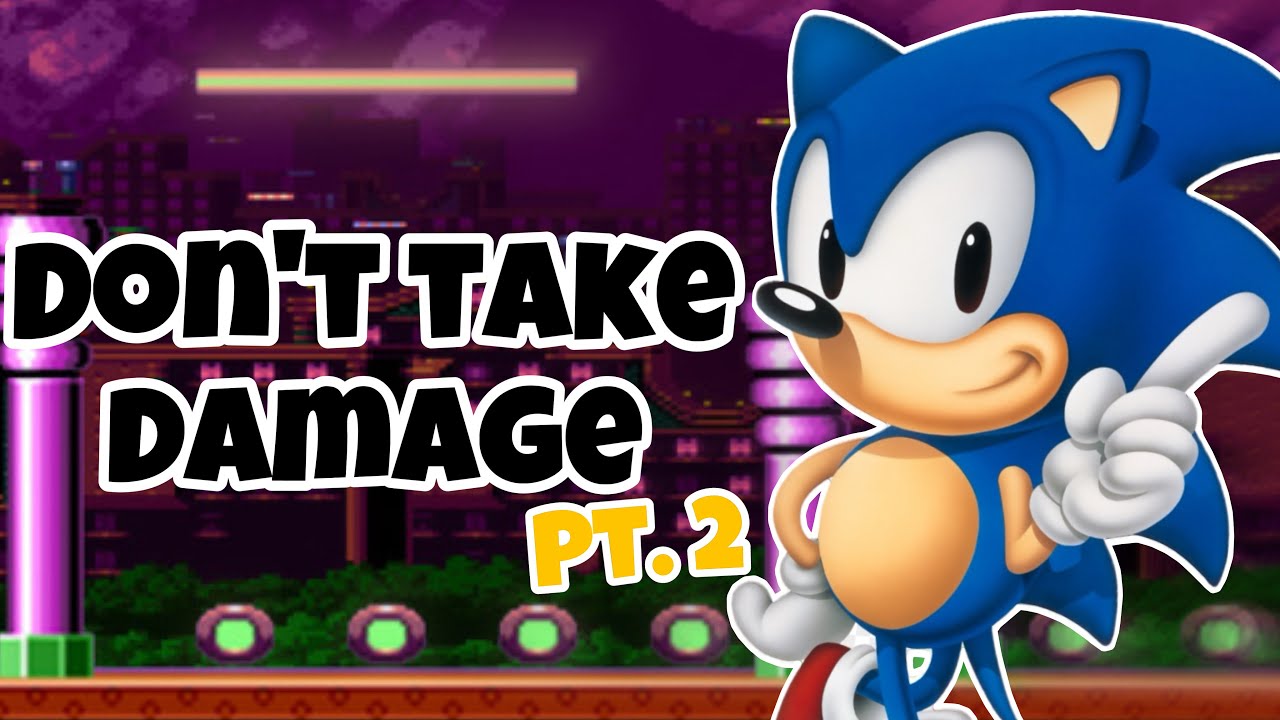 I played the ORIGINAL Sonic the Hedgehog without taking DAMAGE pt.2 ...