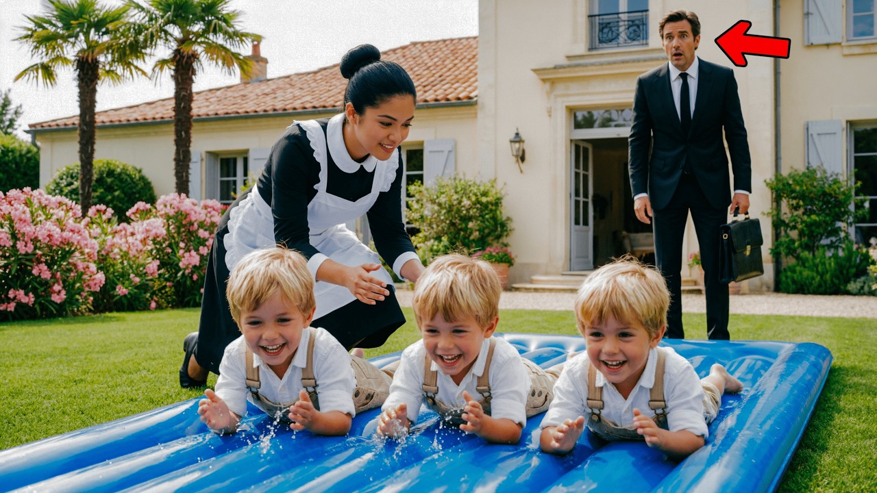 MILLIONNAIRE, IL RENTRE À L'IMPROVISTE À L'HEURE DU DÉJEUNER… ET NE PEUT PAS CROIRE CE QU'IL VOIT
