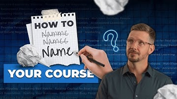 How to Name Your Course