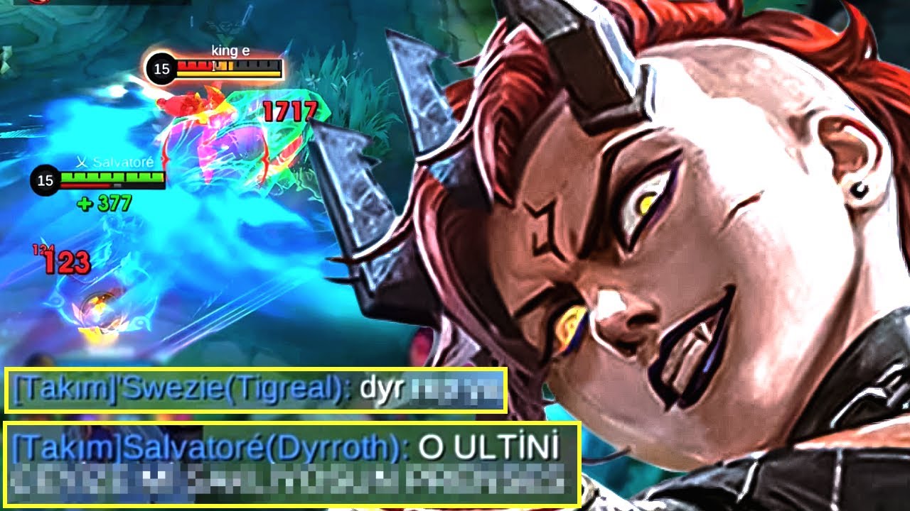 ✨ İZLERKEN KENDİNİZİ KAYBEDEBİLİRSİNİZ!! DYRROTH İLE İNANILMAZ ÇEKİŞMELİ MAÇ!! | SALVATORE MLBB