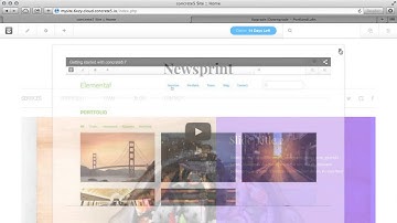 concrete5 SimpleSites Sneak Peek