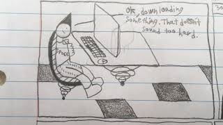 Sam & Brutus comic 231 with a special voice actor