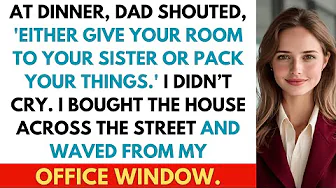 At Dinner, My Parents Yelled: ‘Give Up The Room Or Move Out!’ I Bought A $1.2M House Facing Theirs