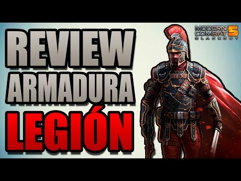 Modern Combat 5: Blackout - Armadura LEGIÓN!! [MC5] ARMOR REVIEW - YouTube