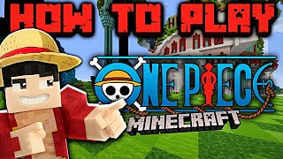 How to Play ONE PIECE Minecraft | FREE Map & Mod Download Included