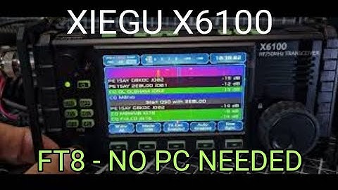 R1CBU Firmware (Fork) FT8 Transmit & Receive NO PC Needed