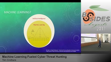 BSidesAugusta 2017 - Track1: Machine Learning Fueled Cyber Threat Hunting by Tim Crothers