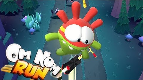 om nom run - part 13 - game play Walk through ( indroid iOS)