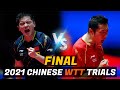 Fan Zhendong vs Xu Xin | 2021 Chinese WTT Trials and Olympic Simulation (FINAL)