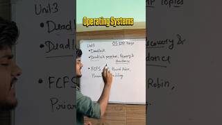 Operating Systems Most Important Topics Unitwise #aktuexam #multiatoms
