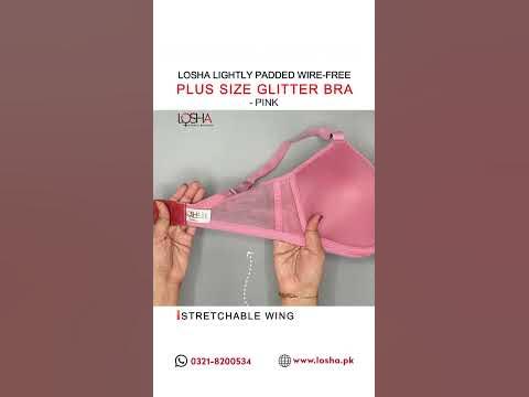 LOSHA COTTON DOUBLE LAYERED WIRE-FREE BRA-WHITE – Losha