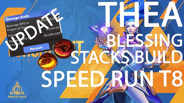 THEA ORACLE BLESSING STACKS BUILD - SPEED RUN FARMING T8!