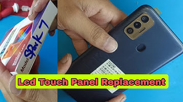 Tecno Spark 7 Lcd Panel Replacement | Infinix Spark 7 touch lcd change display panel changing damage